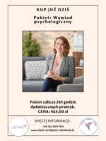 Pakiet: Wywiad psychologiczny