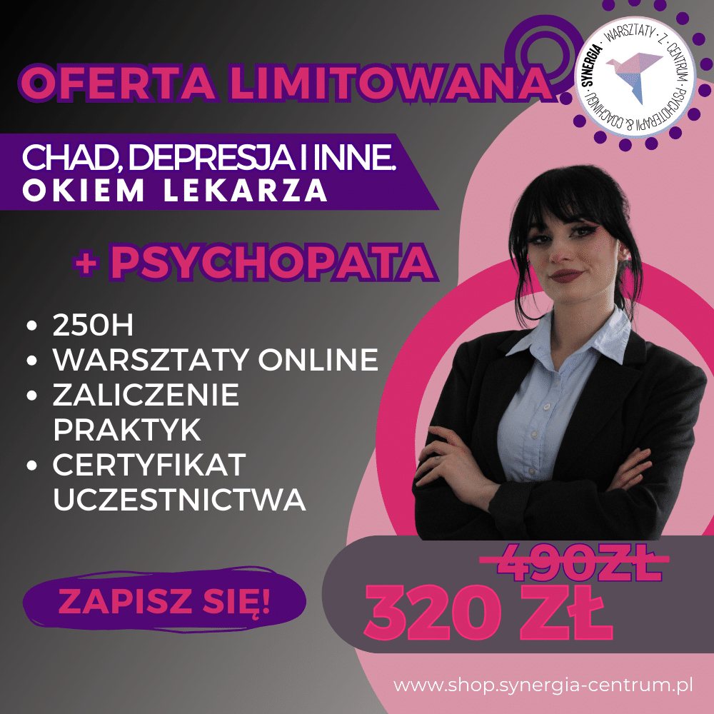 Chad Okiem Lekarza + Psychopata - Centrum Praktyk Synergia