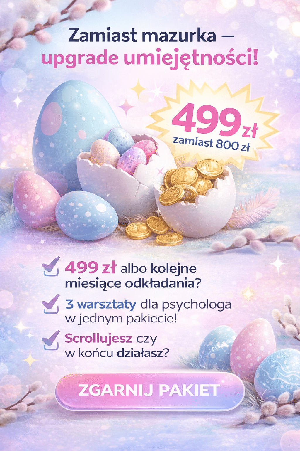 🧠 PIERWSZE SESJE – PRAKTYKA