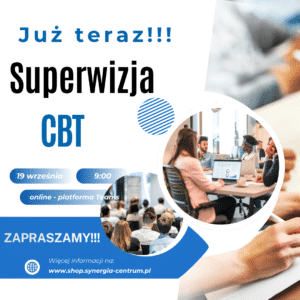 Superwizja behawioralno-poznawcza z superwizorem 19.09!!