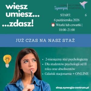 STAŻE ONLINE i STAŻE GDAŃSK - Start 6 października!!